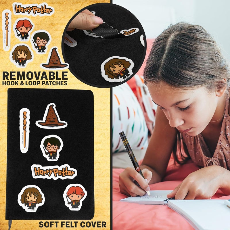 Get Trend Harry Potter Gifts Scrapbook Kit for Girls Boys with Notebook, Stickers, Pens, Bookmarks, Frames, Patches, Art Supplies, Gifts for Kids (Multi Harry Potter) - Image 3